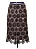 Current Air Print Brown Casual Skirt Size S - photo 2
