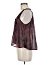 iris Burgundy Sleeveless Blouse Size M - photo 5