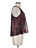 iris Burgundy Sleeveless Blouse Size M - photo 4