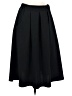 24seven Comfort Apparel Solid Black Formal Skirt Size M - photo 1