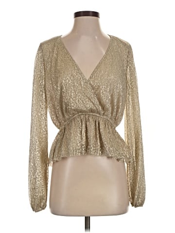 Lulus Long Sleeve Blouse (view 1)