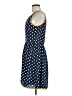 Dear Creatures 100% Polyester Polka Dots Blue Casual Dress Size M - photo 5