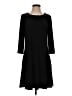 Nik and Nash Solid Black Casual Dress Size M - photo 1