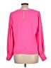 Marled by Reunited 100% Polyester Pink Long Sleeve Blouse Size L - photo 2