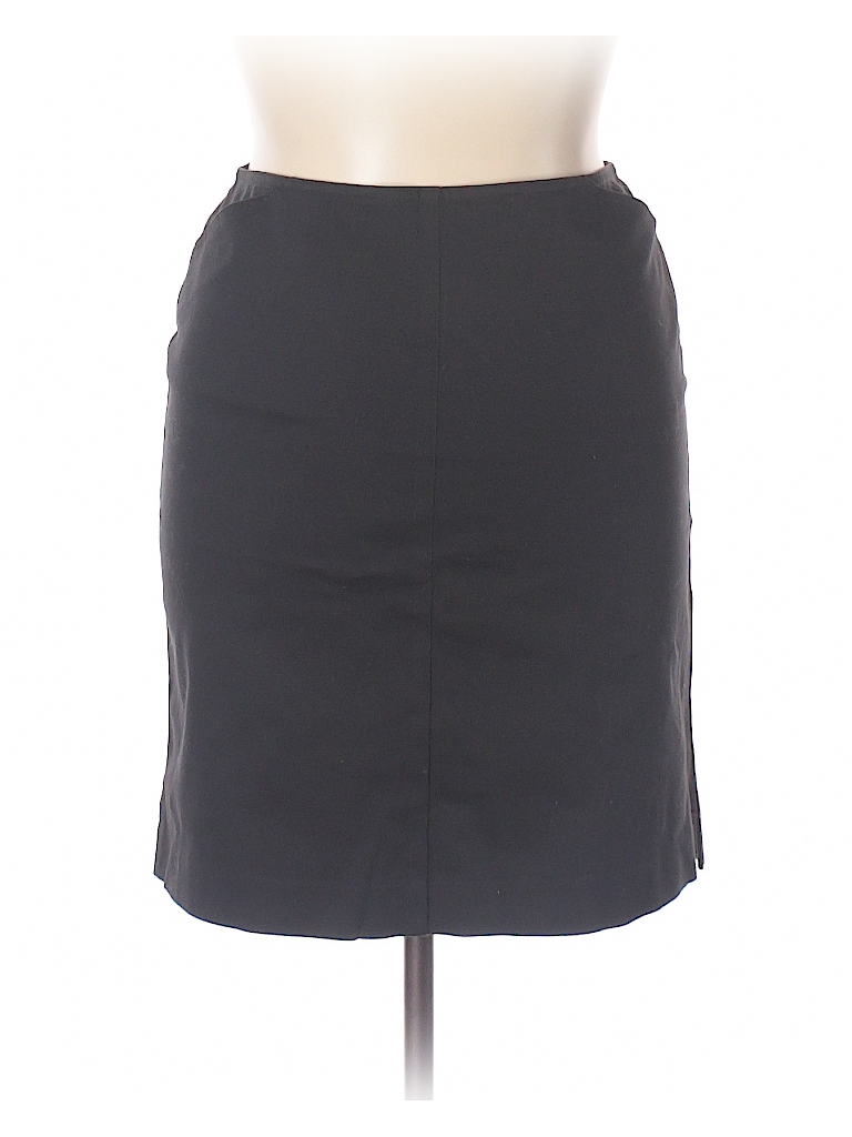 Geoffrey Beene Black Casual Skirt Size 12 - photo 1