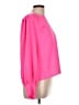 Marled by Reunited 100% Polyester Pink Long Sleeve Blouse Size L - photo 4