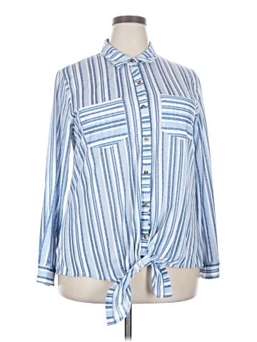 Passport Long Sleeve Blouse (view 1)