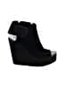 Pedro Garcia Black Tan Wedges Size EU 38 1/2 - photo 1