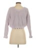 Jessica Simpson 100% Cotton Purple Pullover Sweater Size S - photo 2