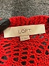 Ann Taylor LOFT 100% Cotton Red Pullover Sweater Size S - photo 7
