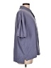 Croft & Barrow 100% Cotton Gray 3/4 Sleeve Button-Down Shirt Size L - photo 4