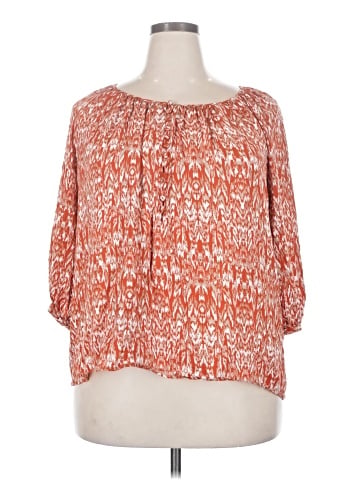 Lucy & Laurel 3/4 Sleeve Blouse (view 1)
