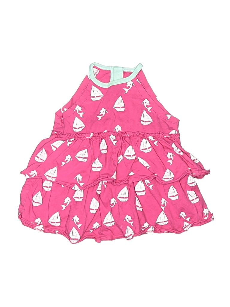 Pre-owned Burt's Bees Baby Kids' Dress In Pink