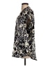 Unbranded Animal Print Ivory Short Sleeve Blouse Size S - photo 5