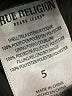 True Religion 100% Polyester Black Windbreaker Size 5 - photo 4