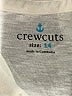 Crewcuts 100% Cotton Ivory Green Short Sleeve Polo Size 14 - photo 3