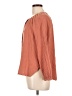Gap 100% Cotton Orange 3/4 Sleeve Blouse Size L - photo 5
