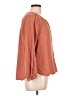 Gap 100% Cotton Orange 3/4 Sleeve Blouse Size L - photo 4