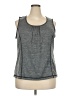 Danskin Now 100% Polyester Gray Sleeveless T-Shirt Size 2X - photo 1