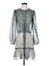 Veronica Beard Silver Cocktail Dress Size 2 - photo 1