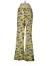 J. McLaughlin Print Yellow Casual Pants Size 12 - photo 2