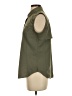 Eddie Bauer Green Sleeveless Button-Down Shirt Size 2 - photo 5