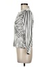 Alexandra Rosati 100% Cotton Graphic White Blazer Size 8 Petite - photo 5