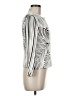 Alexandra Rosati 100% Cotton Graphic White Blazer Size 8 Petite - photo 4