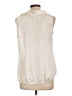 MICHAEL Michael Kors Ivory Sleeveless Blouse Size L - photo 2