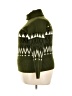 wonderly Chevron-herringbone Green Turtleneck Sweater Size XXL - photo 5