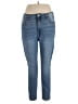 CALVIN KLEIN JEANS Solid Blue Jeans Size 33 waist - photo 1