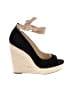 Jessica Simpson Black Wedges Size 9 1/2 - photo 1