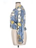 Zara Floral Blue Long Sleeve Blouse Size XL - photo 5