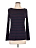 Amour Vert Blue Long Sleeve Top Size L - photo 1