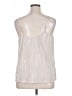 Express 100% Polyester Silver Sleeveless Blouse Size XL - photo 2