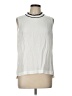 Rag & Bone 100% Acetate Ivory Sleeveless Blouse Size L - photo 1