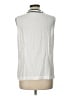 Rag & Bone 100% Acetate Ivory Sleeveless Blouse Size L - photo 2