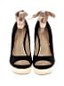 Jessica Simpson Black Wedges Size 9 1/2 - photo 2