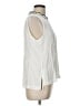 Rag & Bone 100% Acetate Ivory Sleeveless Blouse Size L - photo 4