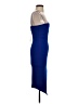 Hello Molly 100% Polyester Solid Blue Cocktail Dress Size 2 - photo 4