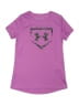 Under Armour 100% Polyester Purple Active T-Shirt Size M (youth) - photo 1