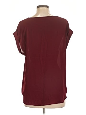 7th Avenue Design Studio New York & Company Short Sleeve Blouse (view 2)