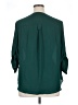 Torrid 100% Polyester Teal 3/4 Sleeve Blouse Size 1X Plus (1) - photo 2