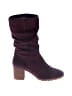 Violet & Red Burgundy Boots Size 6 1/2 - photo 1