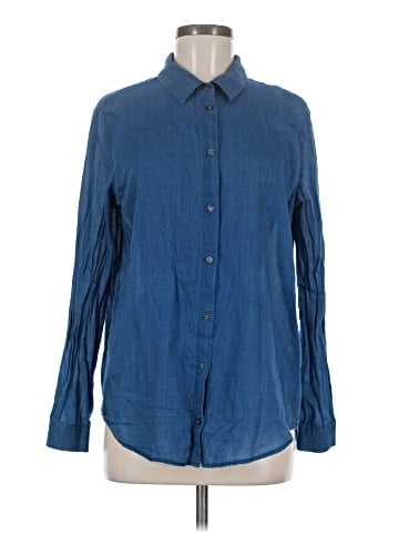 Adriano Goldschmied Long Sleeve Button-Down Shirt (view 1)