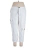 Democracy White Cargo Pants Size 16 - photo 1