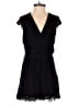 Dina Be 100% Polyester Solid Black Romper Size S - photo 1