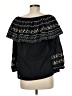 Reba 100% Cotton Black 3/4 Sleeve Blouse Size M - photo 2