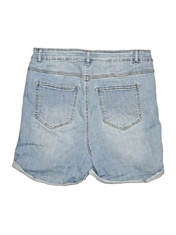 Wax Jean Denim Shorts (view 2)