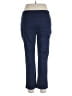 Kim Rogers Solid Blue Active Pants Size 14 - photo 2
